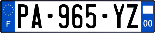 PA-965-YZ