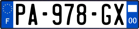 PA-978-GX