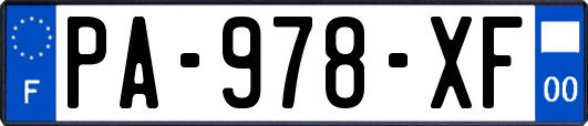 PA-978-XF