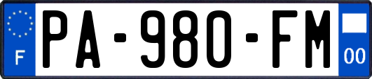 PA-980-FM