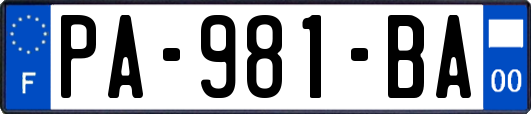 PA-981-BA