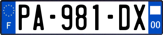 PA-981-DX