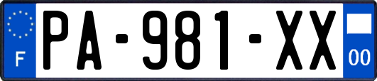 PA-981-XX