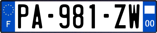 PA-981-ZW