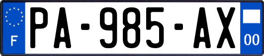PA-985-AX