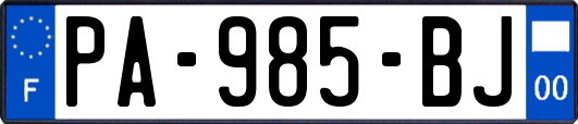 PA-985-BJ