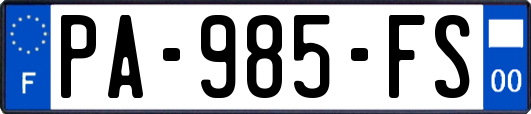 PA-985-FS