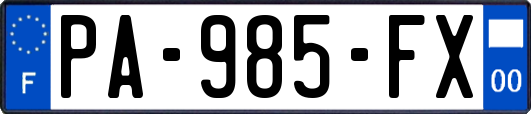 PA-985-FX