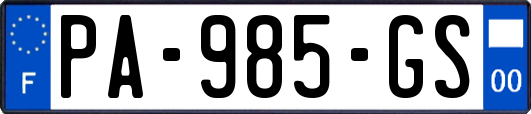 PA-985-GS