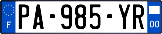 PA-985-YR