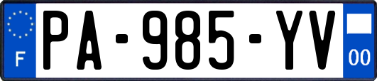 PA-985-YV