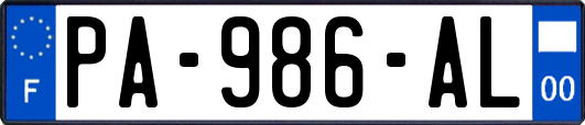 PA-986-AL
