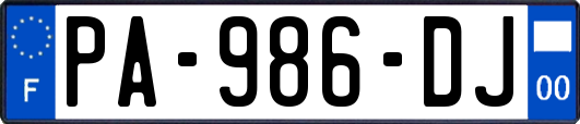 PA-986-DJ
