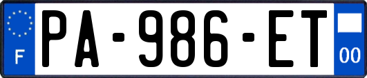 PA-986-ET