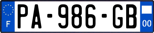 PA-986-GB