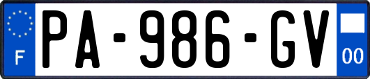 PA-986-GV