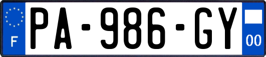 PA-986-GY