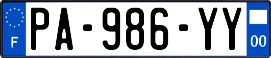 PA-986-YY