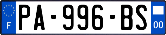 PA-996-BS