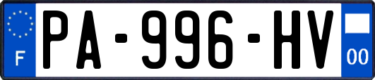 PA-996-HV