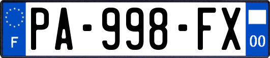 PA-998-FX