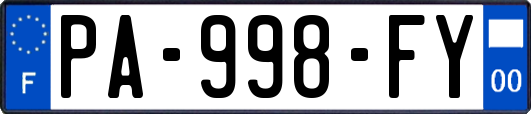 PA-998-FY