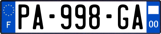 PA-998-GA