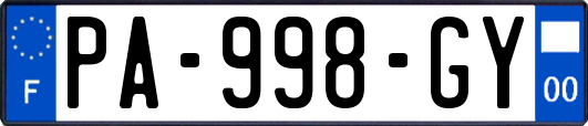 PA-998-GY
