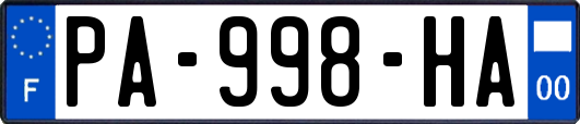 PA-998-HA