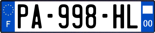 PA-998-HL