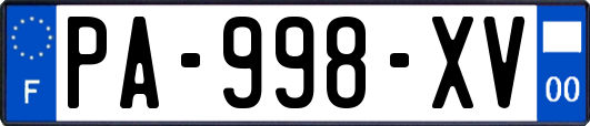 PA-998-XV
