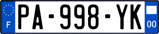 PA-998-YK