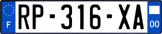 RP-316-XA