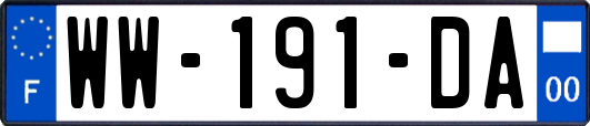 WW-191-DA