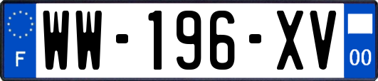 WW-196-XV