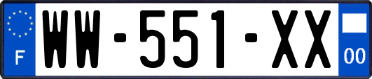 WW-551-XX
