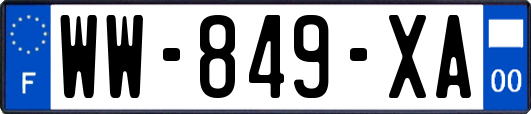 WW-849-XA
