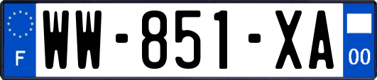 WW-851-XA
