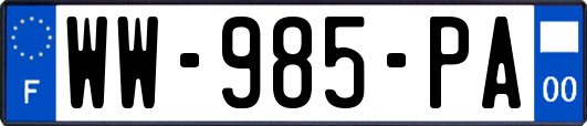 WW-985-PA