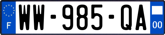 WW-985-QA