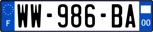 WW-986-BA